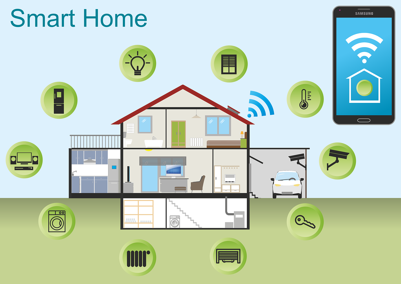 Ein Smart Home vernetzt Haushaltsgeräte, Licht, Heizung, Sicherheitssysteme und mehr. Über eine App können alle Funktionen zentral gesteuert und automatisiert werden – für mehr Komfort, Sicherheit und Energieeffizienz.