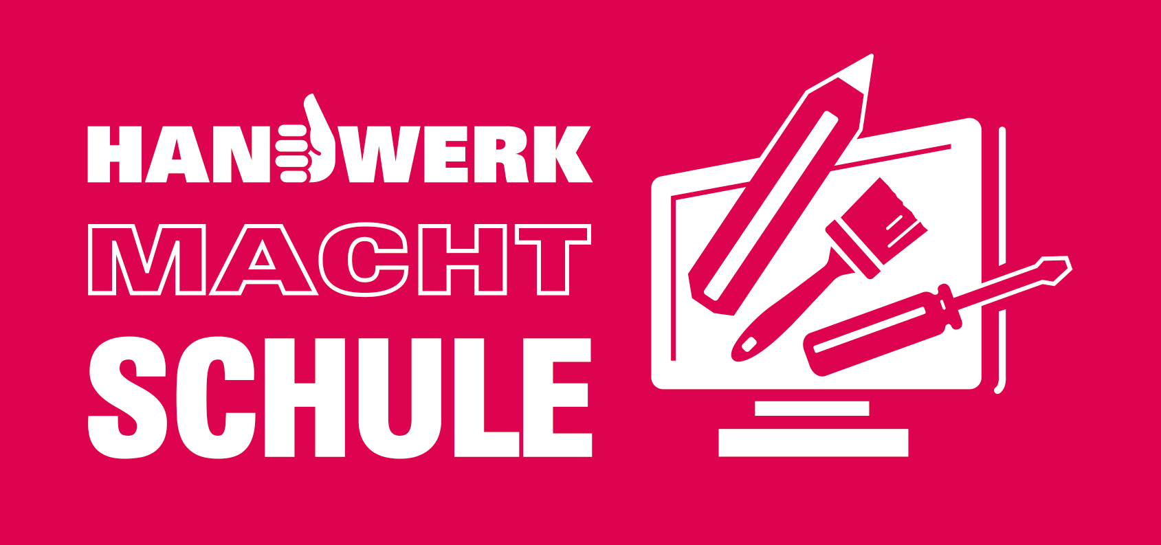 Werbung der Handwerkskammer "Handwerk macht Schule"