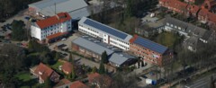 Luftaufnahme der Handwerkskammer für Ostfriesland
