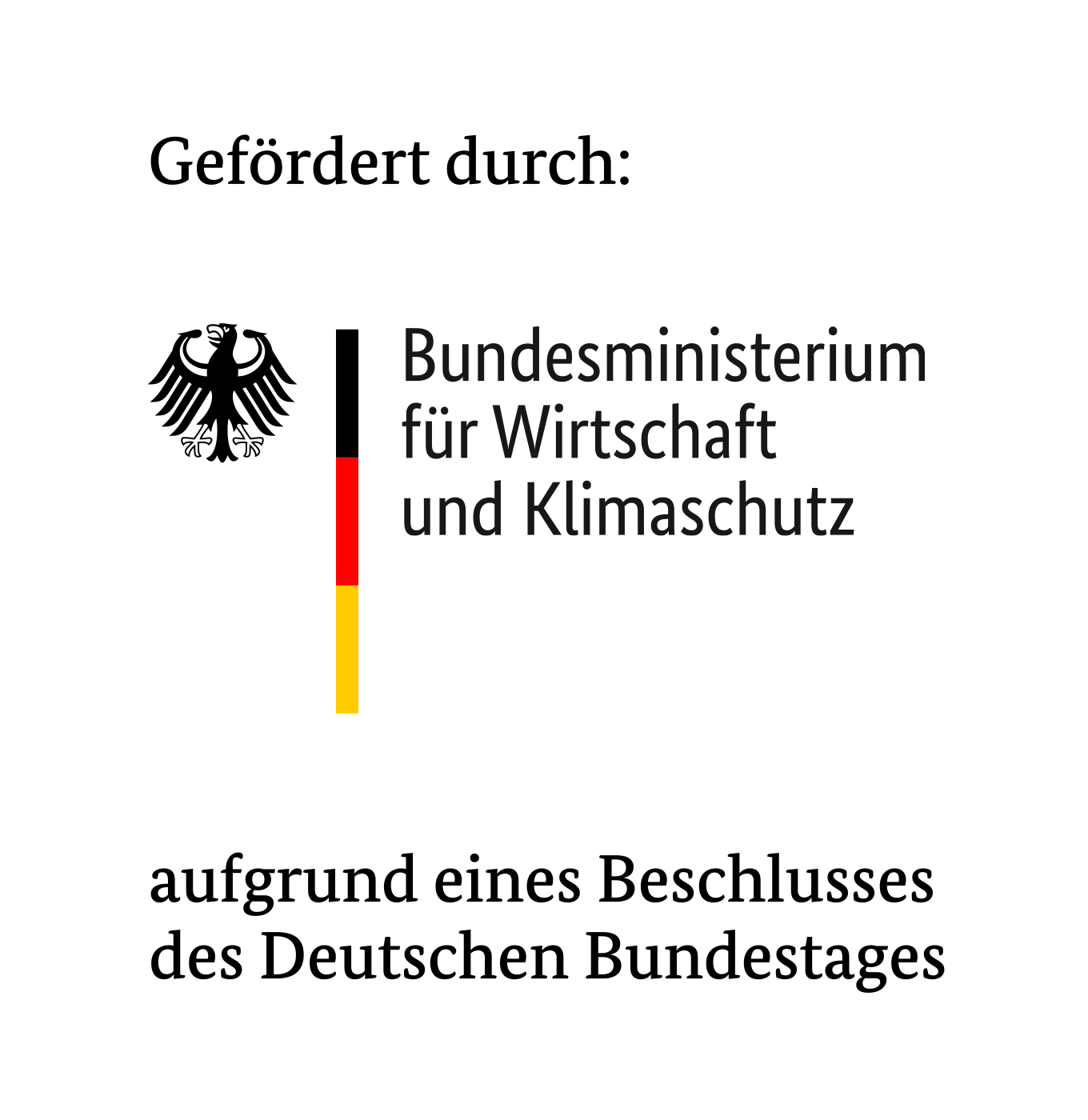 Logo des Bundesministerium für Wirtschaft und Energie (BMWE).