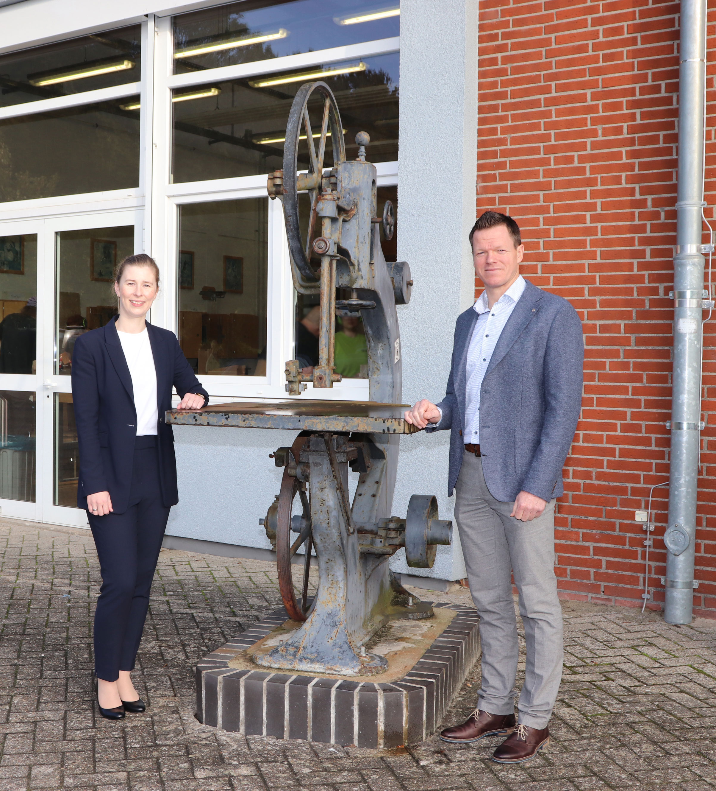 Ramona Ripken (v.l.) und Klaus Barghorn.