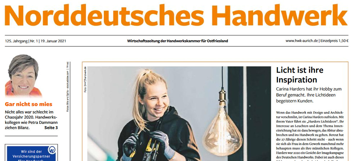 Eine Zeitung des Verlages Norddeutsches Handwerk.